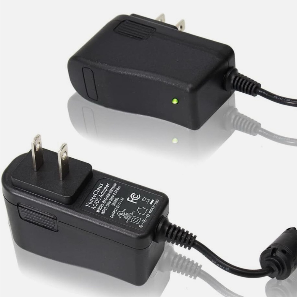 FouceClaus AC DC Power Supply Adapter Charger
